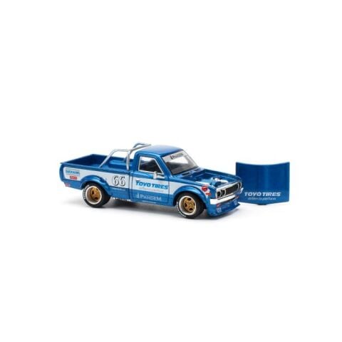 Pop Race 1/64 Pandem Datsun 620 Blue