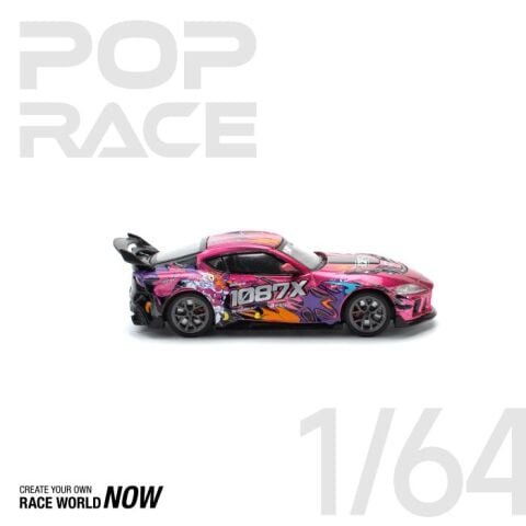 Pop Race 1/64 Darwin Pro 66G Wbk Supra A90 1087X Lion Dance