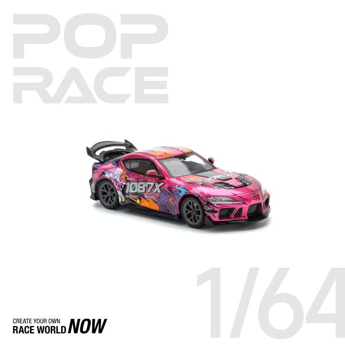 Pop Race 1/64 Darwin Pro 66G Wbk Supra A90 1087X Lion Dance
