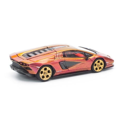 Pop Race 1/64 Lamborghini LPI800-4 Blu Hal