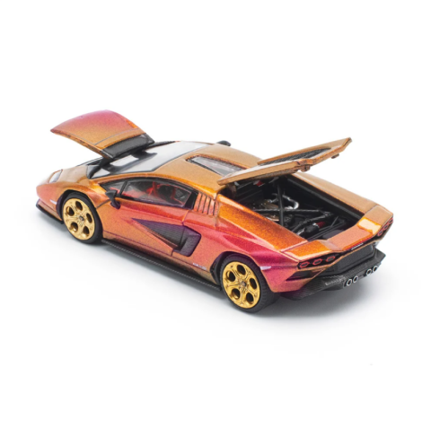 Pop Race 1/64 Lamborghini LPI800-4 Blu Hal