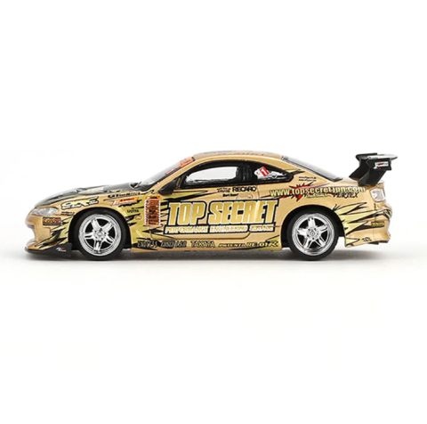 Mini GT 1/64 Nissan Silvia (S15) Top Secret D1GP - Blister Paket