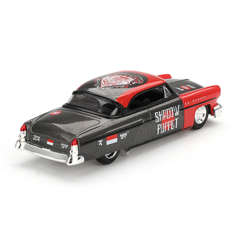 Mini GT 1/64 Lincoln Capri Hot Rod 1954 ''Shadow Puppet'' MINI GT x MIZU Diecast