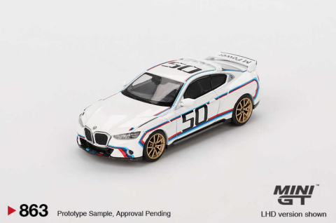Mini GT 1/64 BMW 3.0 CSL White