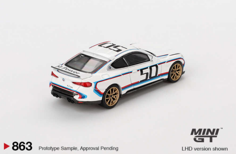 Mini GT 1/64 BMW 3.0 CSL White