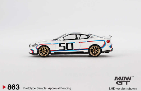 Mini GT 1/64 BMW 3.0 CSL White