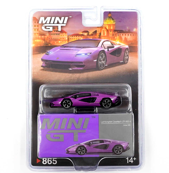 1/64 Lamborghini Countach LPI 800-4 Viola 30th