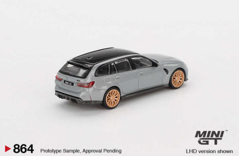 Mini GT 1/64 BMW M3 Competition Touring Brooklyn Grey