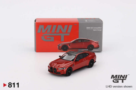 Mini GT 1/64 BMW M4 Competition (G82) Sakhir Orange