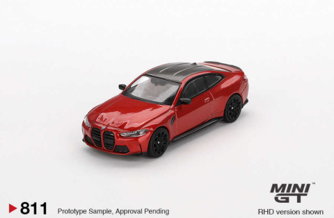 Mini GT 1/64 BMW M4 Competition (G82) Sakhir Orange