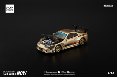 Pop Race 1/64 Toyota Top Secret GT300 Supra