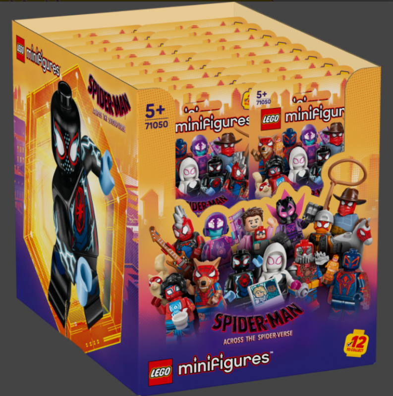 71050 LEGO® Minifigures Örümcek Adam: Örümcek Evrenine Geçiş 12 Lİ SET