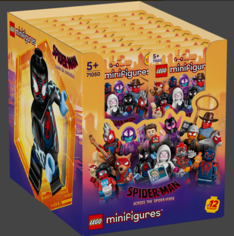 71050 LEGO® Minifigures Örümcek Adam: Örümcek Evrenine Geçiş 12 Lİ SET