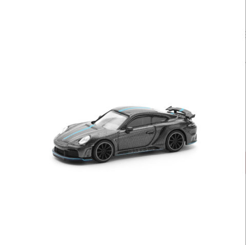 Pop Race 1/64 992 STINGER GTR CARBON EDITION (BLUE LINE)