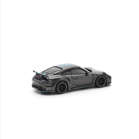 Pop Race 1/64 992 STINGER GTR CARBON EDITION (BLUE LINE)
