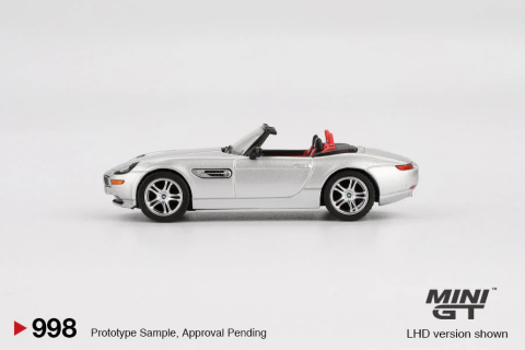 Mini GT 1/64 BMW Z8 Silver - Blister Paket