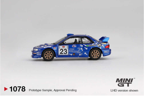 Mini GT 1/64 Subaru Impreza WRC99 #23 2000 Acropolis Rally