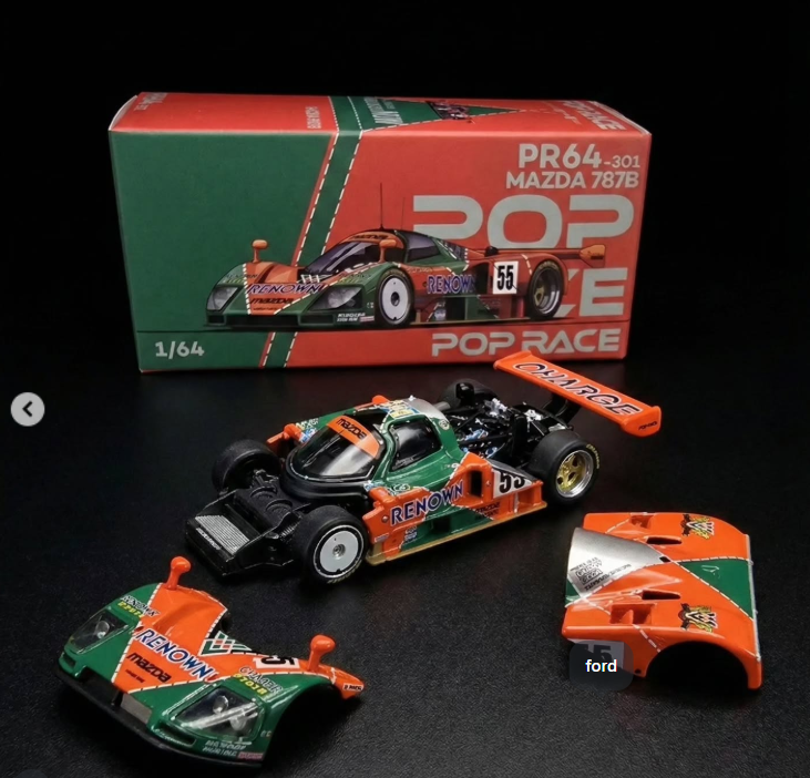 Poprace 1/64 MAZDA 787B 1991 LE MANS 24H WINNER