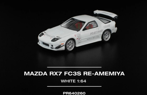 Pop Race Mazda RX7 FC3S RE-Amemiya Beyaz