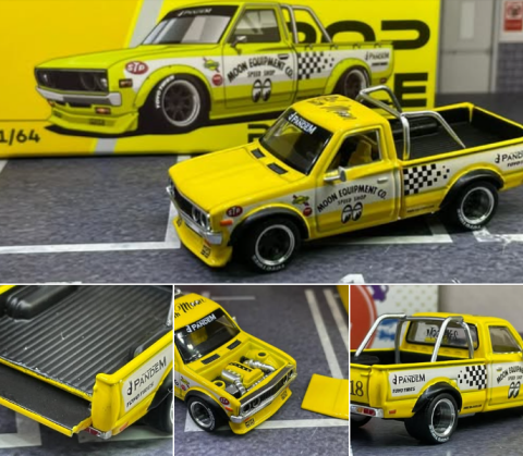POPRACE 1/64 PANDEM DATSUN 620 - MOONEYES